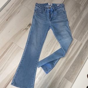 FRAME LE CROP MINI BOOT JEANS 24